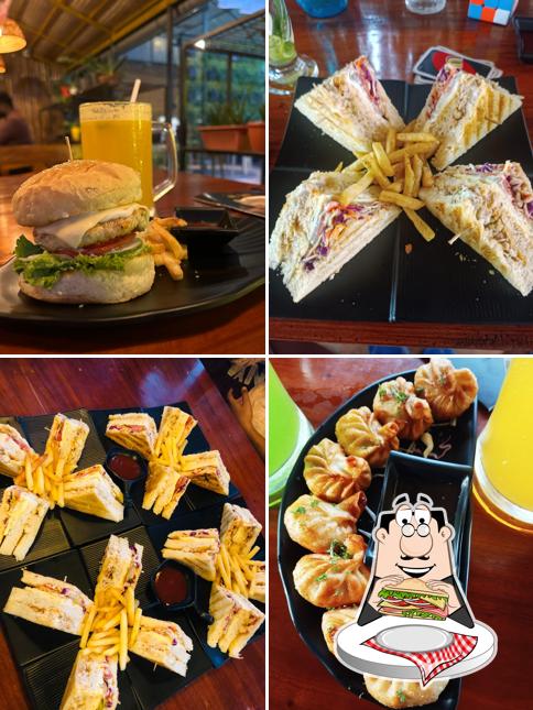 Club sandwich at Crumb Street