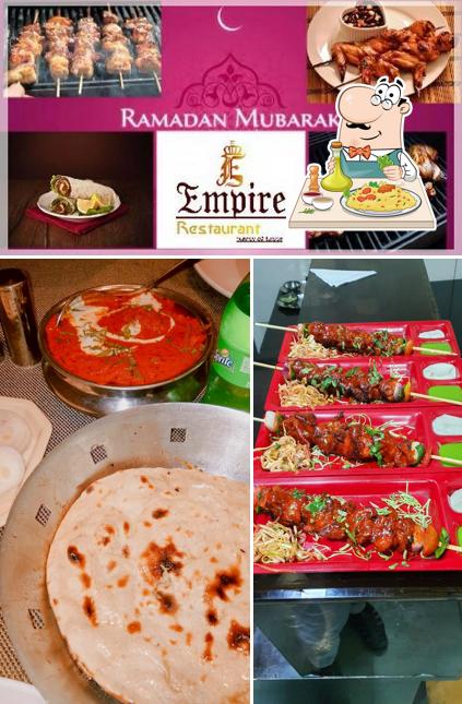 Food at Empire Restaurant