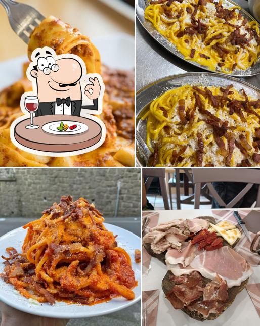 Cibo al Osteria "Dar Matriciano"