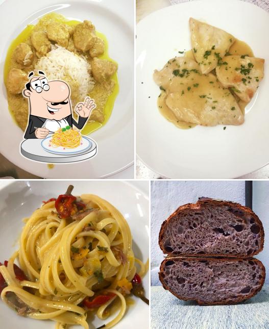 Spaghetti alla carbonara al Elisa Bar