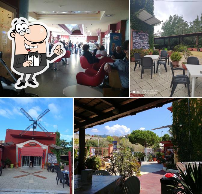 Gli interni di RISTORANTE CAFFE' MULINI