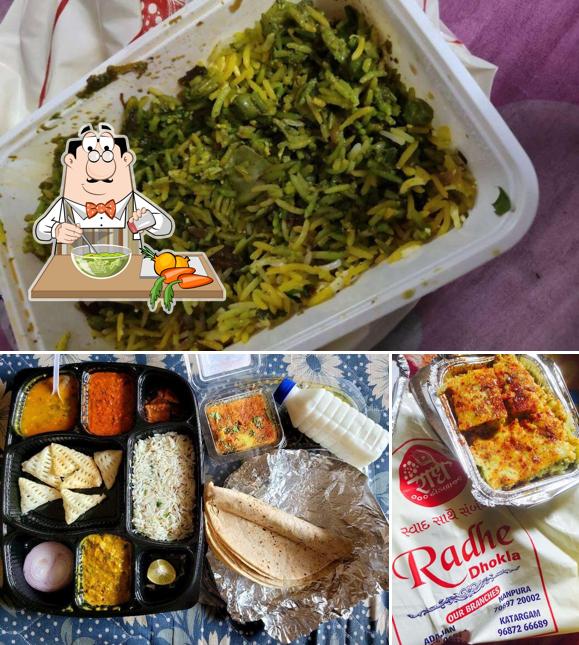 Seaweed salad at Radhe Dhokla