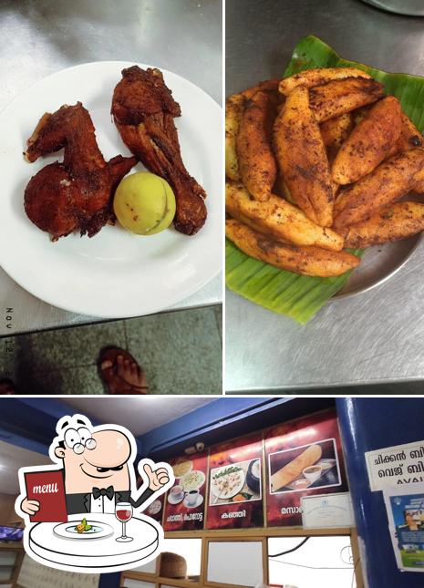 Food at Ambadi Hotel