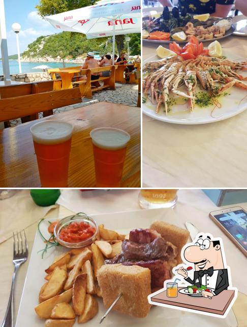 Cibo al Buffet Plaža Kačjak