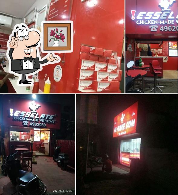 The interior of Esselate!