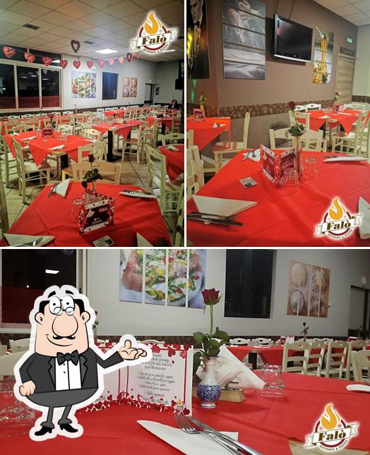 Gli interni di Falò