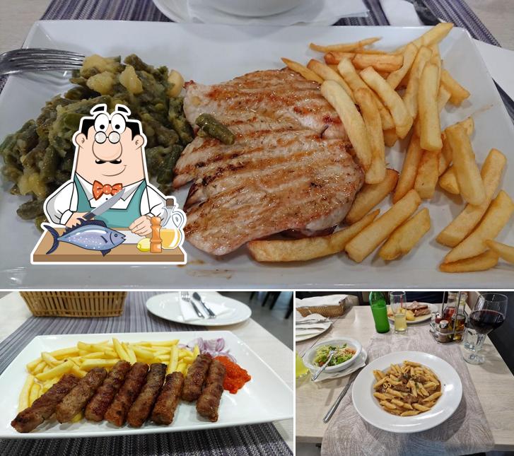 Salmone grigliato al GRAND RESTORAN GASTRO i sala za svečanosti Zadar