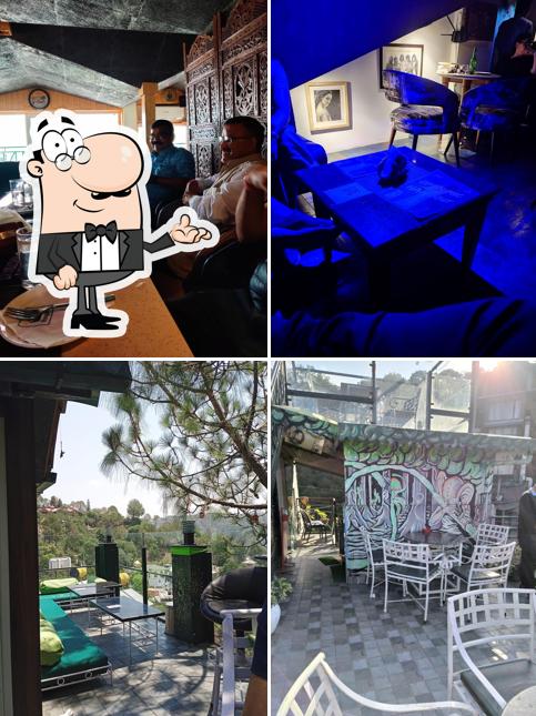 The interior of Hangout - Rooftop Bar and Lounge