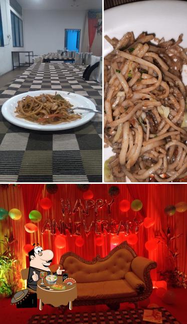 The restaurant's food and interior