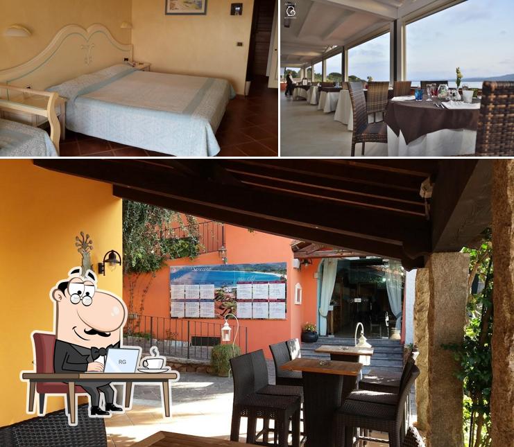 Gli interni di Hotel Club Saraceno
