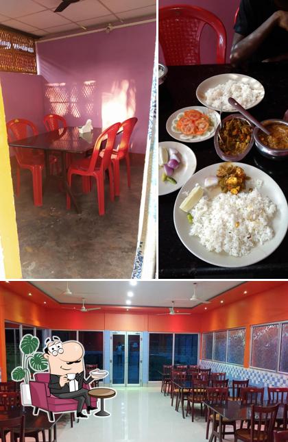 The interior of New City Dhaba, Kamarkuchi, Sonapur
