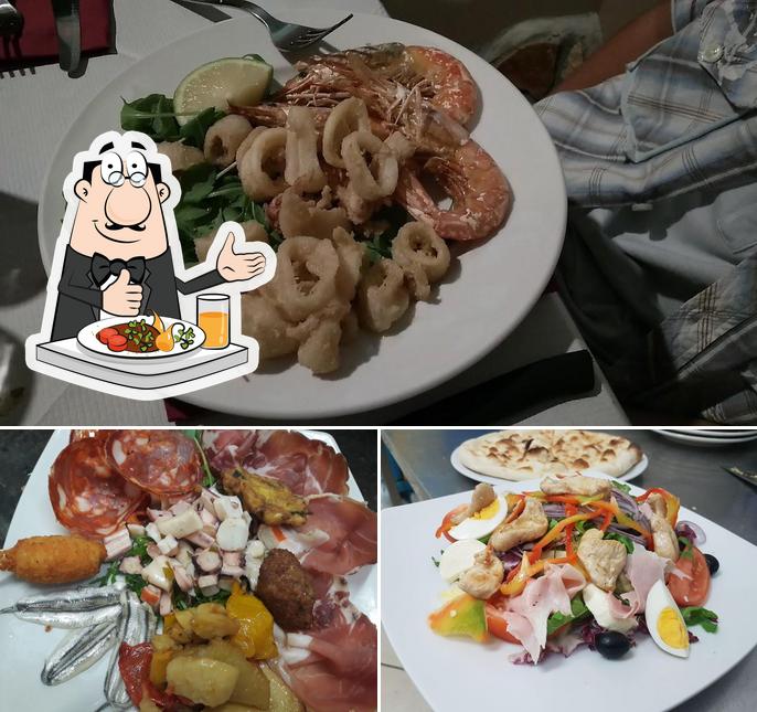 Platti al Pizzeria La Contrada