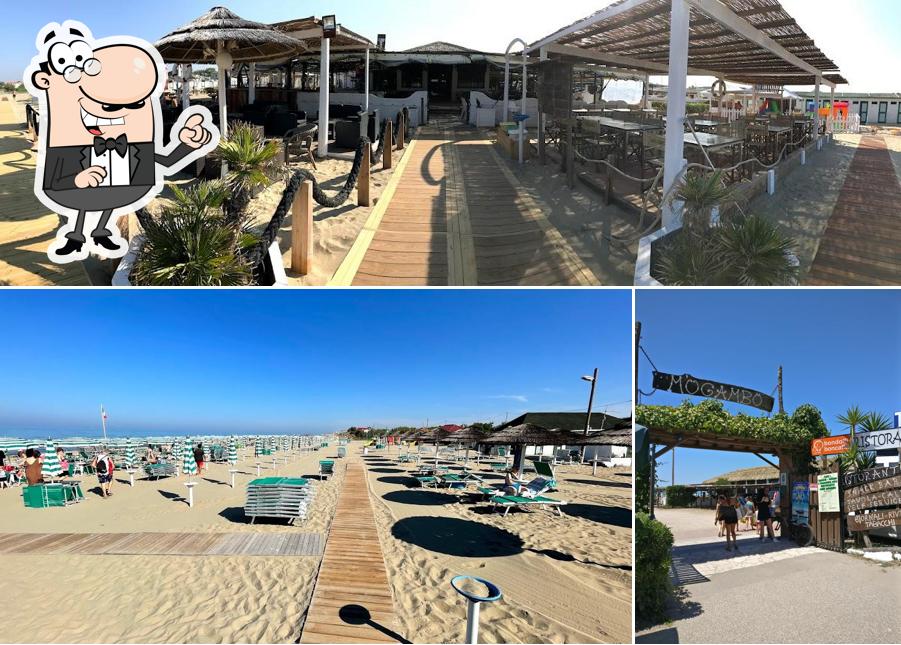 Gli esterni di Stabil. Balneare Mogambo