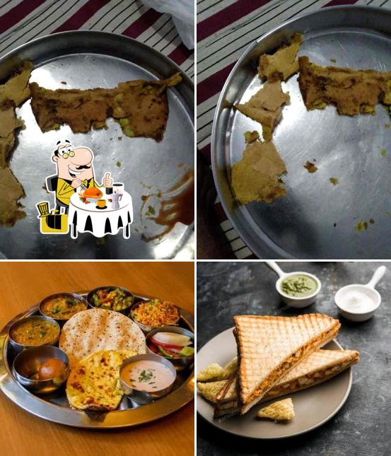 Food at SPL DOSA and chinese corner