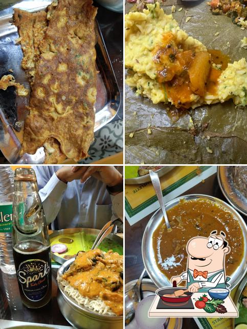 Chicken curry at Swaraj Military hotel