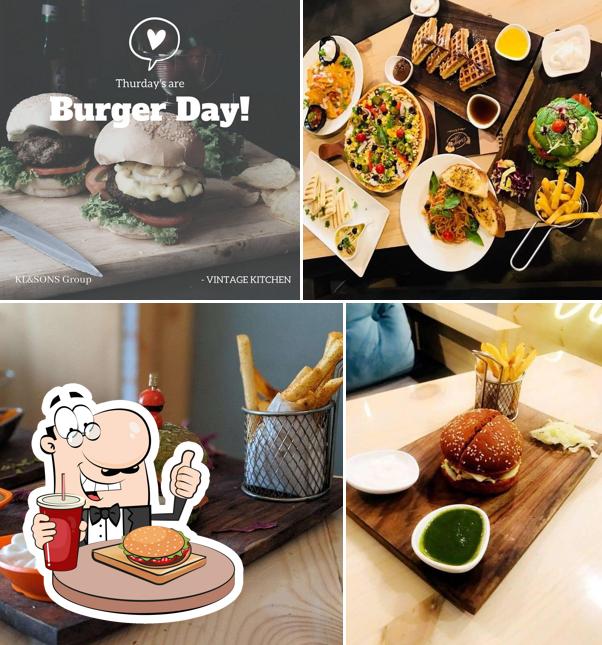 Vintage Kitchen provides a number of options for burger lovers