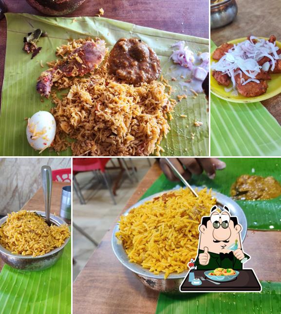 Meals at SS BRIYANI A/C Namakkal