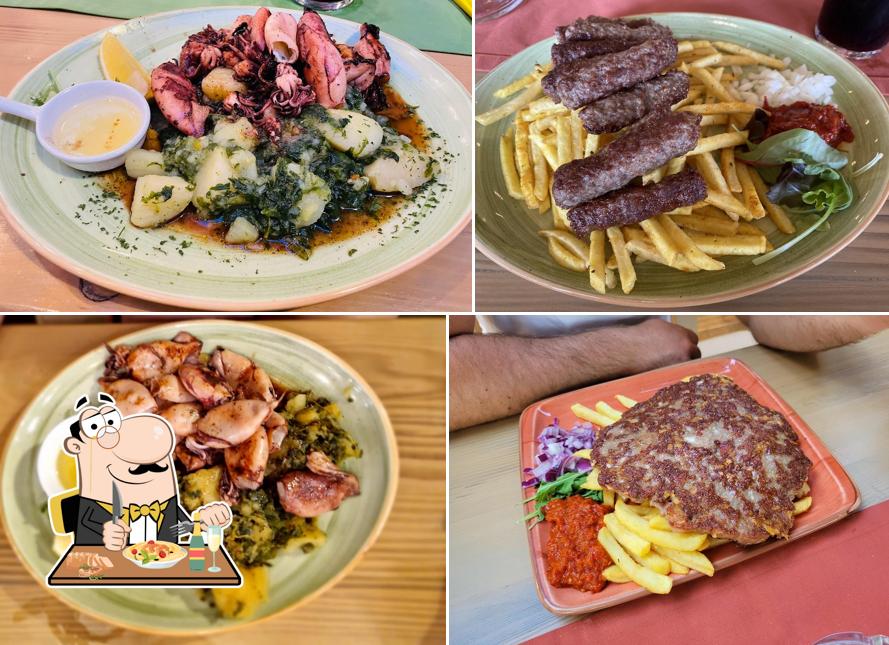 Platti al Trattoria La Volta