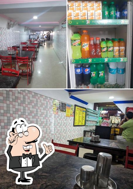 The interior of Usthad Hotel