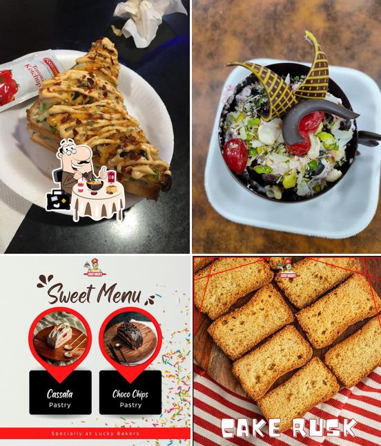 Meals at Lucky Baker’s