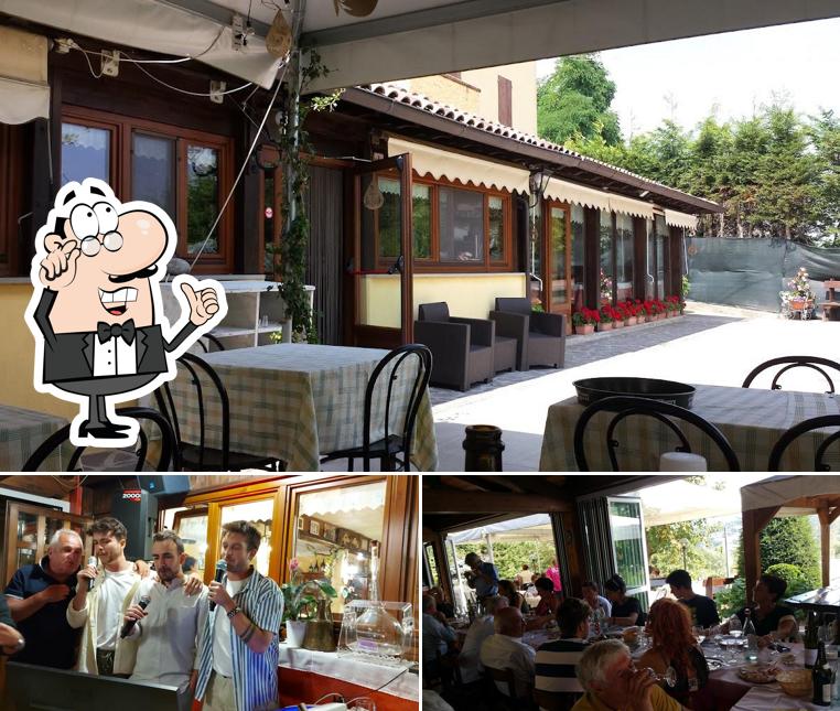 Gli interni di Ristorante La Staffa
