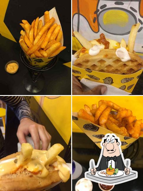Meals at Belgian Waffle Factory