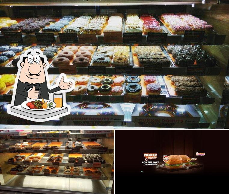Food at Dunkin Coffee & Donuts