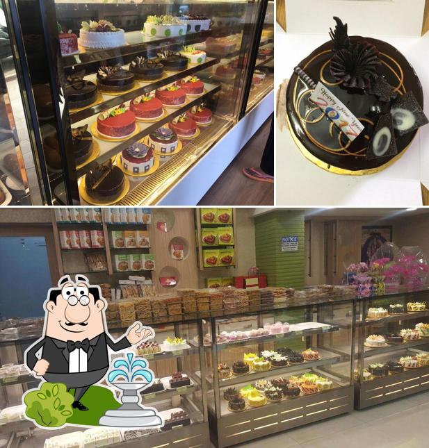 The exterior of Swiss Castle Bakery, Banjarahills