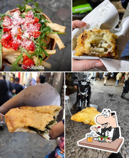 Cibo al Friggitoria Napoletana da Rosetta