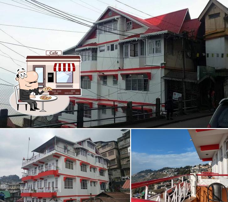 You can get some fresh air at the outside area of INDUS PARKLANE - 3 STAR HOTEL IN DARJEELING