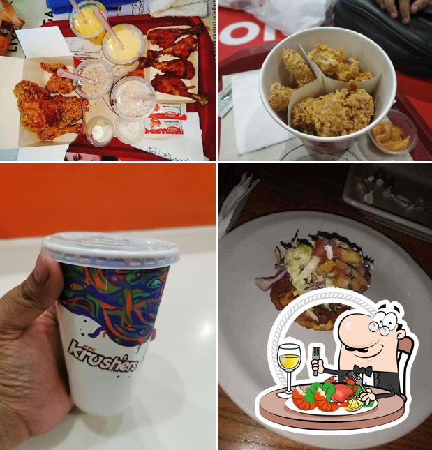 Order seafood at KFC