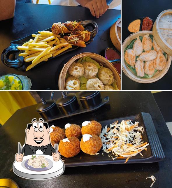 Dumplings at Momo Magic Cafe Silchar