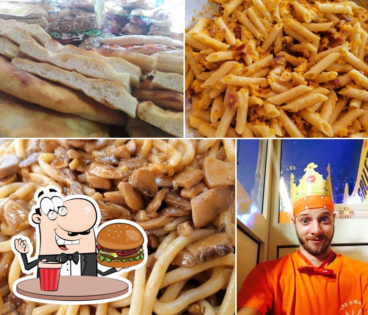 Concediti un bell'hamburger a Panificio Galletti