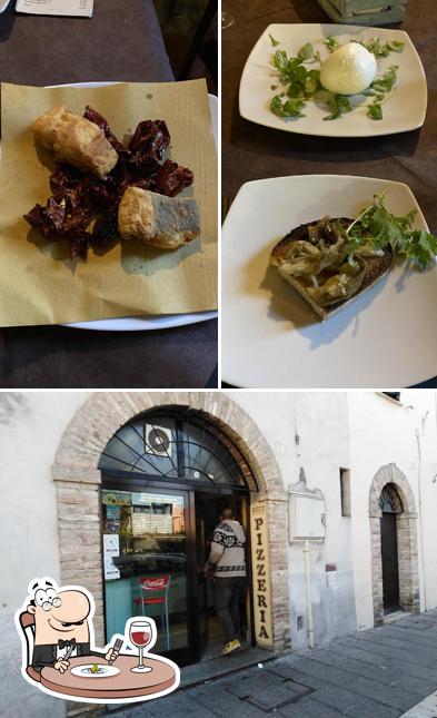 La immagine di cibo e esterno da Pizzeria Mancini Domenico e Fabio