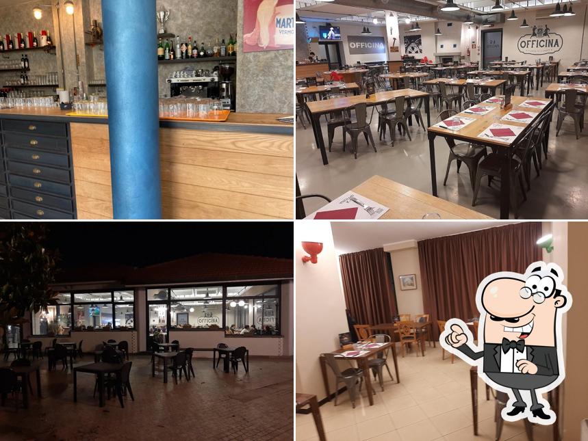 Gli interni di Pizzeria Ristorante Officina Cambiano