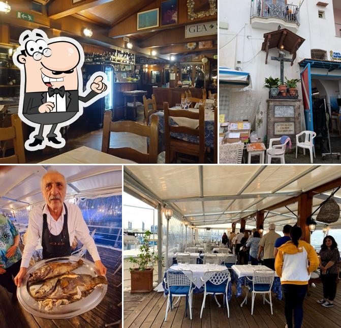 Gli interni di Zi'Ntonio Mare