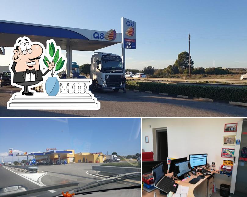 Area di servizio Selargius si caratterizza per la esterno e interni