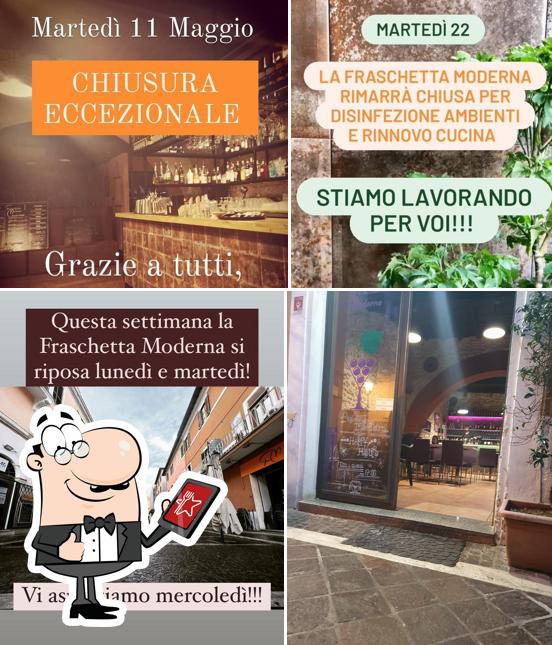 Gli esterni di Fraschetta Moderna