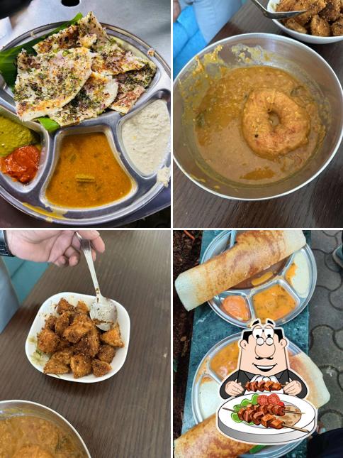 Meals at R S Mani Cafe