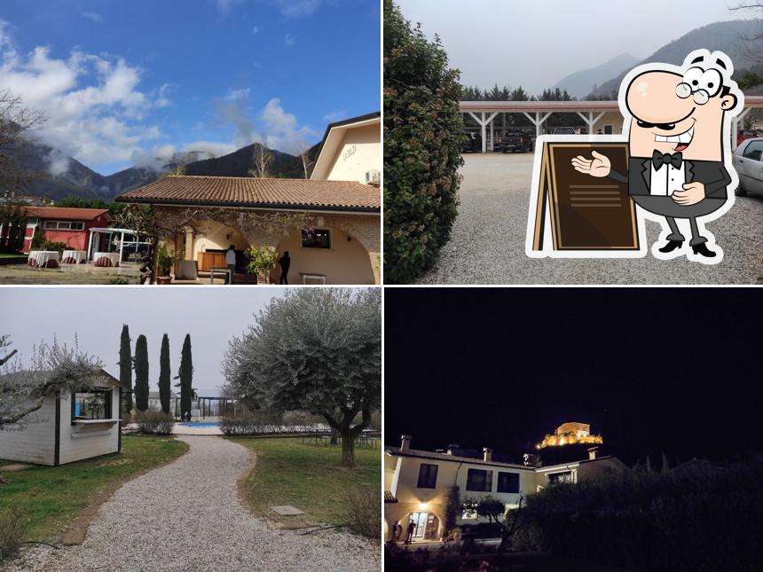 Goditi la vista dagli esterni di Agriturismo La Dolza