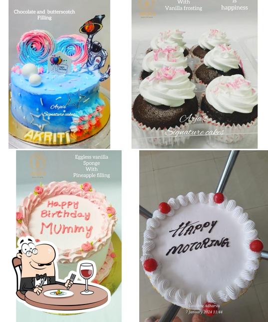 Meals at Arja's Signaturecakes ( Cloud Bakery)