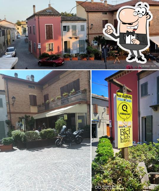 Puoi goderti l'aria fresca dal dehors di Bar Valbruna
