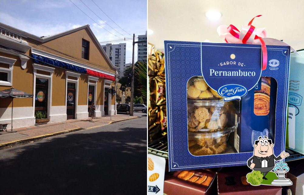 O exterior do Casa dos Frios