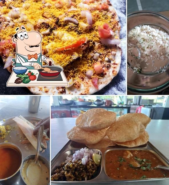 Chicken curry at HOTEL NISARG PURE VEG RESTAURANT