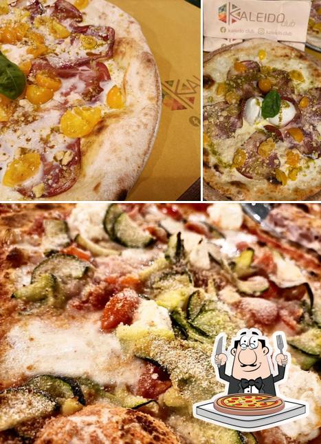 Scegli una pizza a Kaleido club
