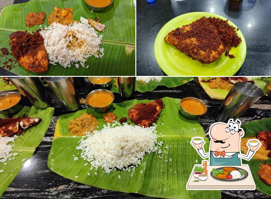 Food at Hotel Narayana