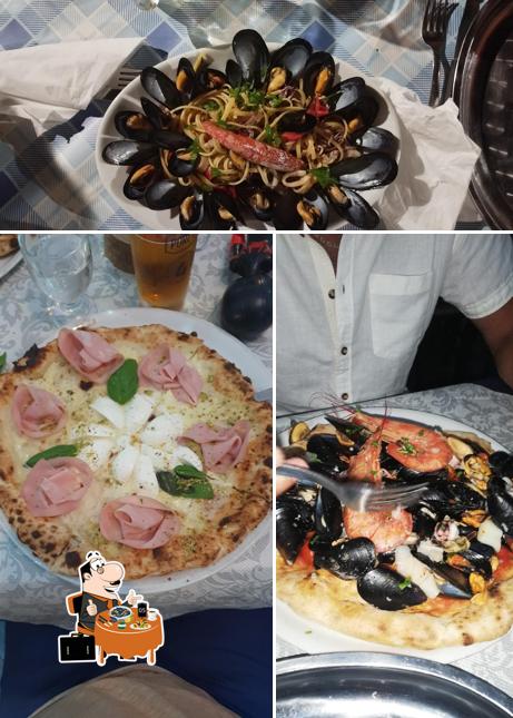 Cozze al Pizzeria Grotta Azzurra