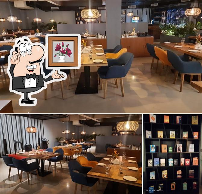 The interior of bask food & drinks