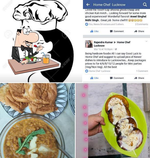 Food at Sweet home bakery