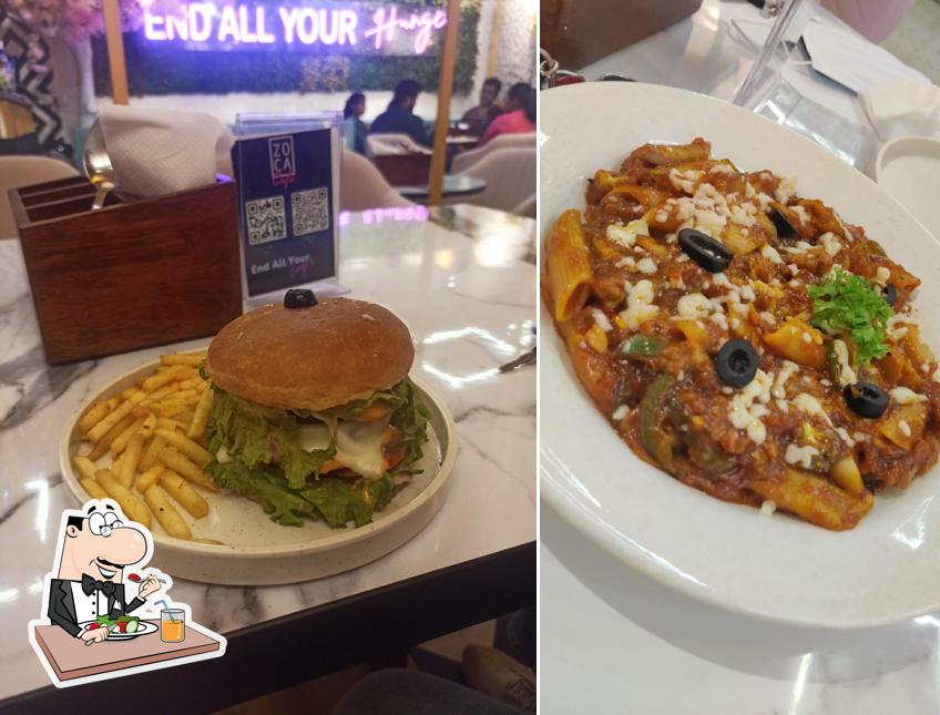 Meals at ZOCA Cafe